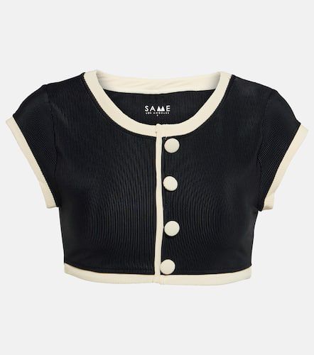 Same Grace jersey crop top - Same - Modalova