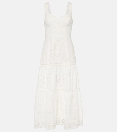 Richillieu broderie anglaise midi dress - Farm Rio - Modalova