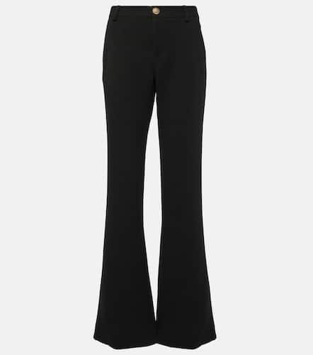 Virgin wool crepe bootcut pants - Balmain - Modalova