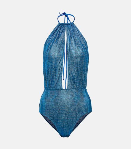 Bañador en jacquard con cuello halter - Missoni Mare - Modalova