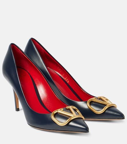 Pumps VLogo Signature 80 aus Leder - Valentino Garavani - Modalova