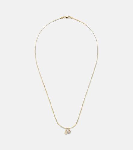 Halskette aus 14kt Gelbgold mit Diamanten - Roxanne First - Modalova