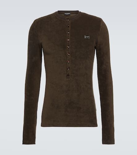 Henley-Hemd aus Baumwolle - Dolce&Gabbana - Modalova