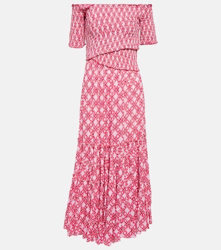 Robe midi Soledad imprimée - Poupette St Barth - Modalova