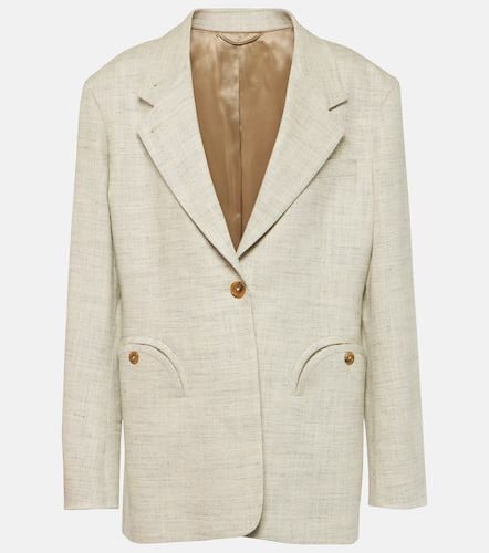 BlazÃ© Milano Laluna Daisy linen and silk-blend blazer - Blaze Milano - Modalova