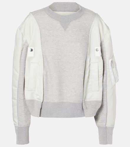 Sacai Cotton-blend sweater - Sacai - Modalova