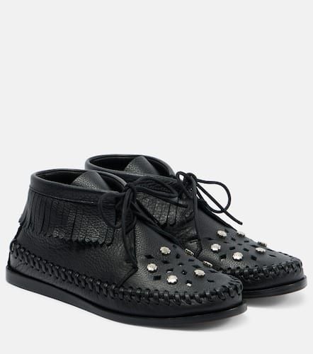 Erkee leather moccasins - Isabel Marant - Modalova