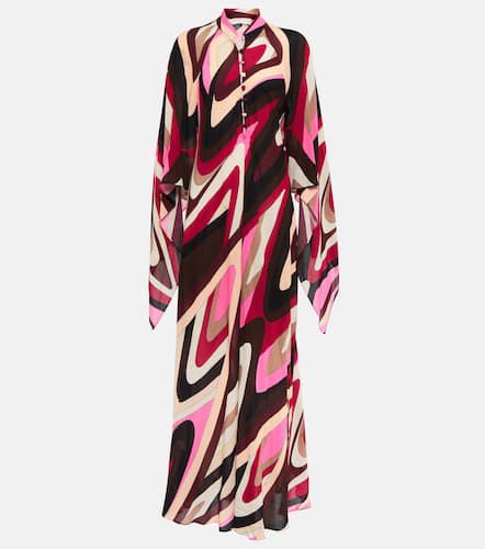 Pucci Maxikleid Moire - Pucci - Modalova