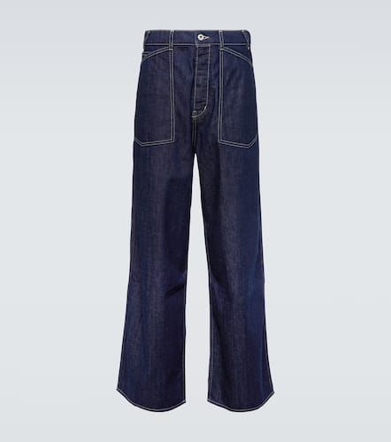 Jeans Sailor a gamba larga con ricamo - Kenzo - Modalova