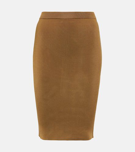 High-rise pencil skirt - Saint Laurent - Modalova