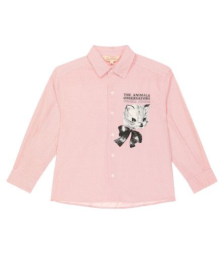 Camisa Wolf de algodón estampada - The Animals Observatory - Modalova