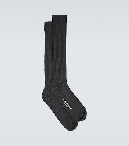 Dolce&Gabbana Cotton and wool socks - Dolce&Gabbana - Modalova