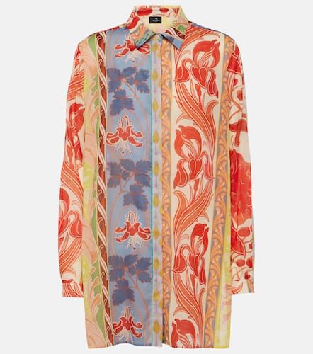 Etro Camisa de algodón estampada - Etro - Modalova