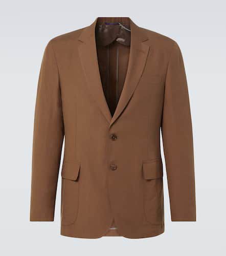 Blazer aus Seide und Leinen - Ralph Lauren Purple Label - Modalova