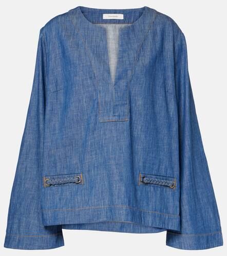 Zimmermann Top Wylie aus Denim - Zimmermann - Modalova