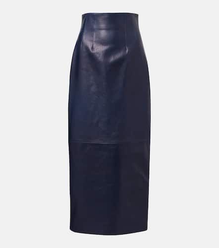 Khaite Loxley leather pencil skirt - Khaite - Modalova
