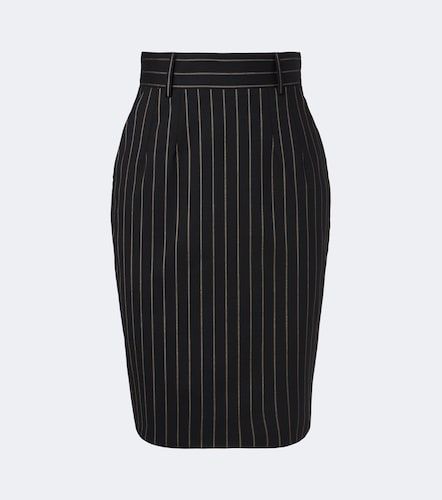 Pinstriped wool pencil skirt - Dolce&Gabbana - Modalova