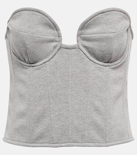 Cotton-blend jersey bustier - Magda Butrym - Modalova