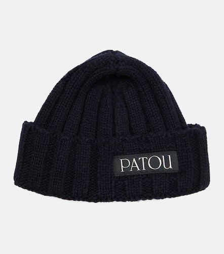 Ribbed-knit wool and cashmere beanie - Patou - Modalova