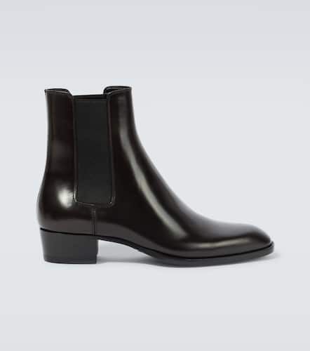 Wyatt leather Chelsea boots - Saint Laurent - Modalova