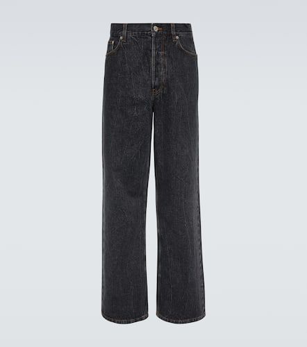 Marble-wash wide-leg jeans - Dries Van Noten - Modalova