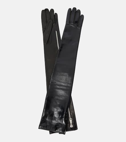 Alessandra Rich Leather gloves - Alessandra Rich - Modalova
