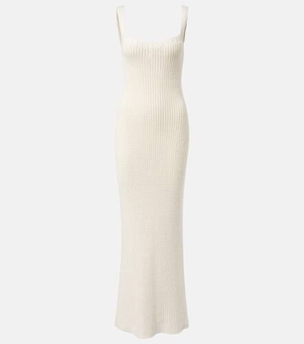 Lex ribbed-knit silk maxi dress - Khaite - Modalova