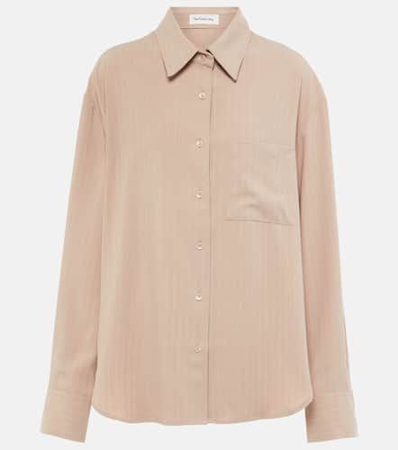 Camicia Lui a righe - The Frankie Shop - Modalova