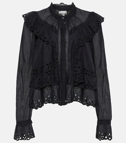 Blusa Kelmon de algodón bordada - Marant Etoile - Modalova