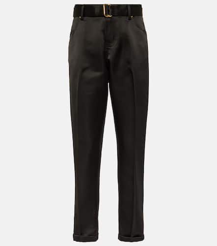 Tom Ford Gerade Hose aus Seide - Tom Ford - Modalova