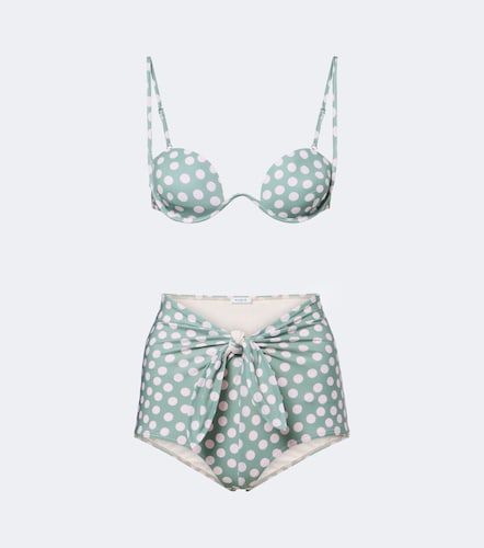Alaïa Bikini a pois - Alaia - Modalova