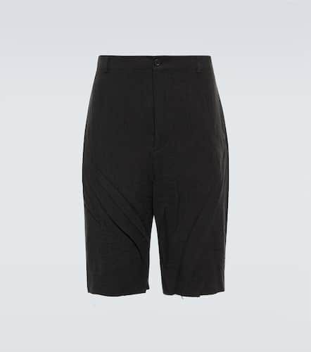 Balenciaga Linen mid-rise shorts - Balenciaga - Modalova