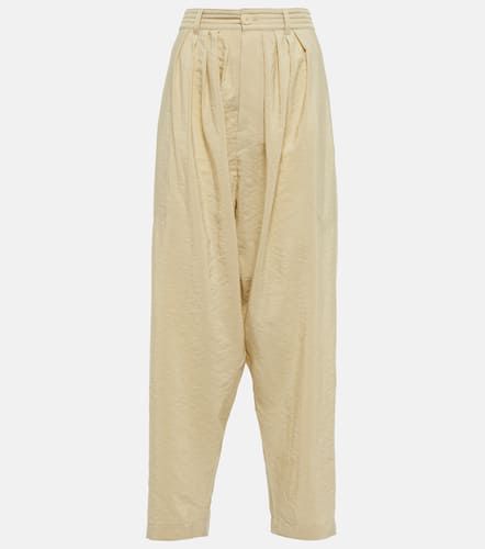 Lemaire High-rise silk-blend pants - Lemaire - Modalova