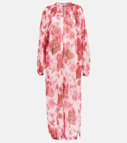 Robe longue à fleurs - Dries Van Noten - Modalova
