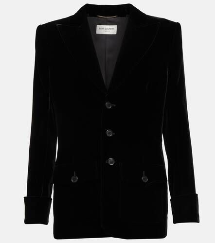 Saint Laurent Velvet blazer - Saint Laurent - Modalova