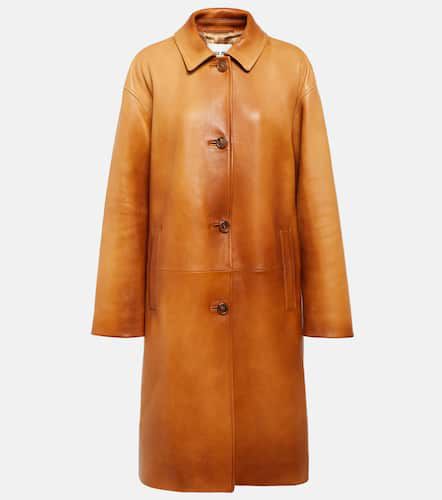 Miu Miu Leather coat - Miu Miu - Modalova