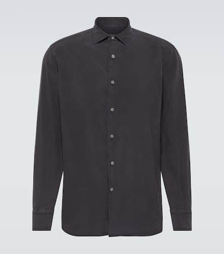 Zegna Silk Oxford shirt - Zegna - Modalova