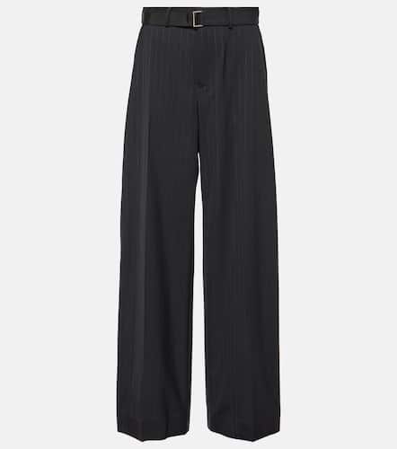 Sacai Pinstriped wide-leg pants - Sacai - Modalova