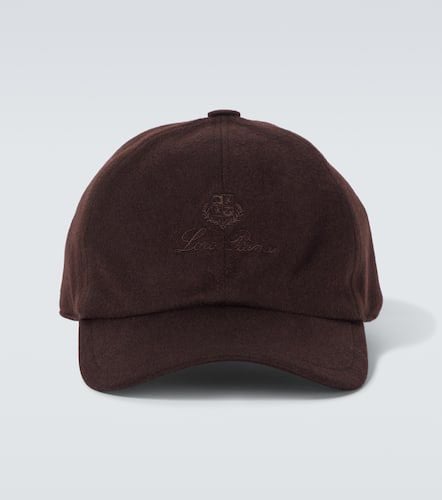 Logo cashmere baseball cap - Loro Piana - Modalova