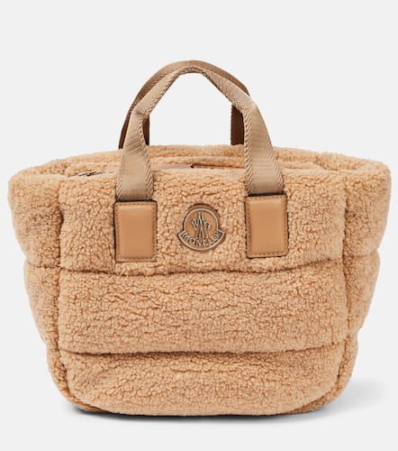 Tote Caradoc Mini aus Teddyfleece mit Leder - Moncler - Modalova