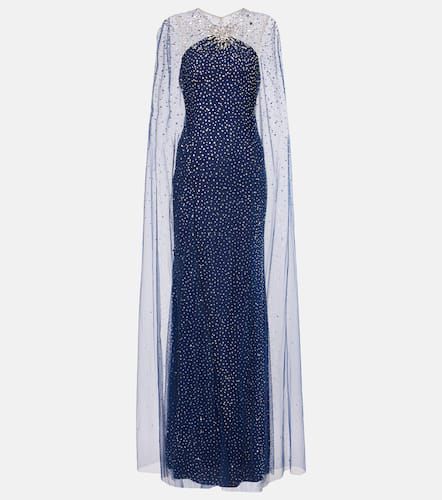 Abito lungo Mabel con paillettes - Jenny Packham - Modalova