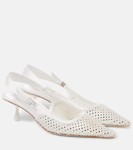 Pumps slingback Amel 50 in mesh - Jimmy Choo - Modalova