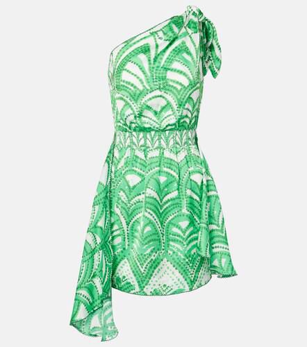 Celie printed one-shoulder minidress - Poupette St Barth - Modalova