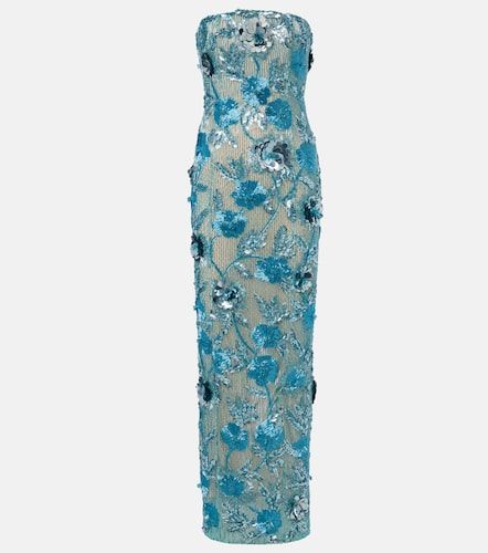 Pierre embellished bustier gown - Rachel Gilbert - Modalova