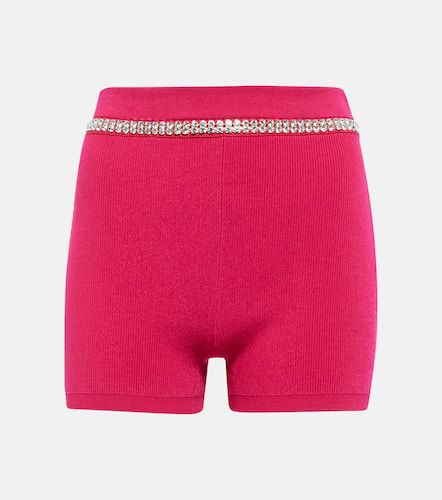 Embellished high-rise shorts - Rabanne - Modalova