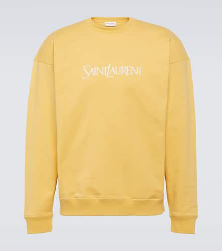 Sweatshirt aus Baumwoll-Jersey - Saint Laurent - Modalova