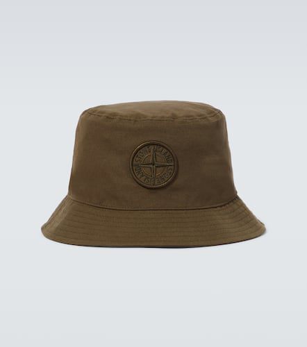 Compass cotton bucket hat - Stone Island - Modalova