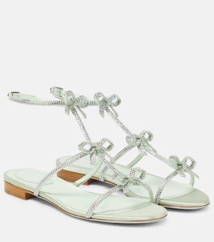 Caterina embellished satin sandals - Rene Caovilla - Modalova