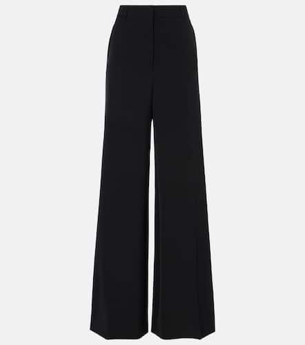 Weite High-Rise-Hose aus einem Wollgemisch - Stella McCartney - Modalova