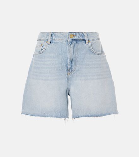 Ganni Shorts di jeans a vita alta - Ganni - Modalova